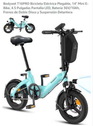 Bicicleta Eléctrica Bodywel T16 Pro
