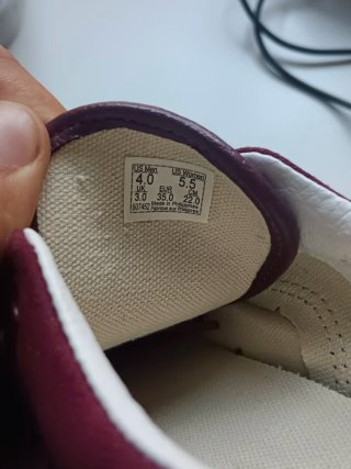 Vans Granate Talla 35 Nuevas