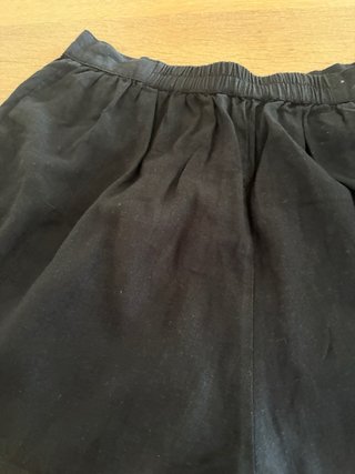 Tala shorts negros de lino