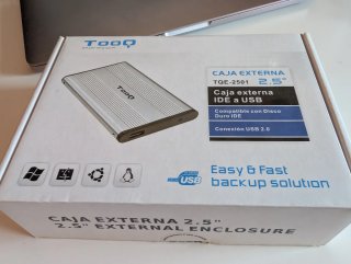 Carcasa TooQ 2.5 IDE a USB