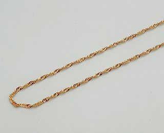 Cadena Singapur Oro 18k 1.82 gr