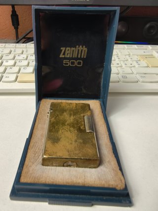 Accendino Vintage Zenith 500 a Gas