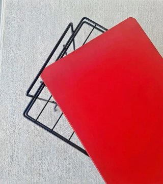 Mesa auxiliar estilo POP 2 colores | Francia 70s