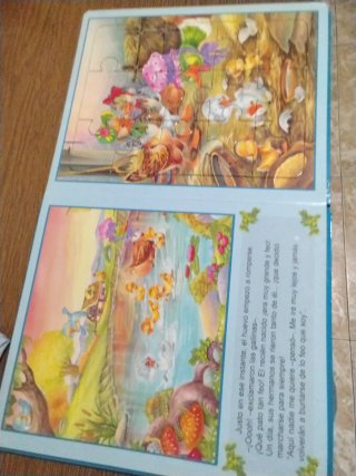 Libro puzzle El patito feo