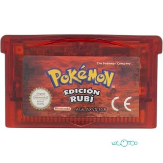 POKEMON EDICIÓN RUBI NINTENDO GAMEBOY ADVANCE
