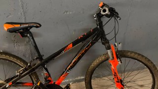 Bicicleta Monty KY7 24' Negra/Naranja