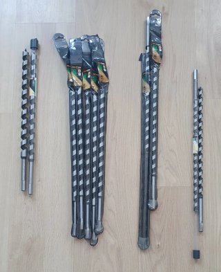 Set Brocas de acero 46 cm longitud total