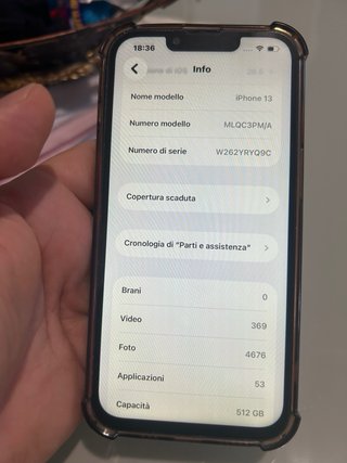 iPhone 13 512GB Blu