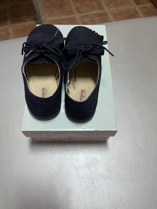 Zapatos Pisamonas niño azul marino T.31