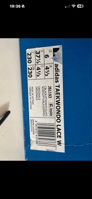 Adidas Taekwondo LA Zapatillas Talla 42