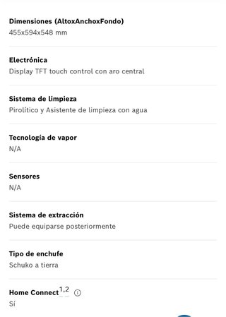 Horno Compacto Bosch Serie 8