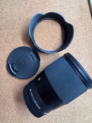 Sigma 16mm f1.4 DC Canon EF-M