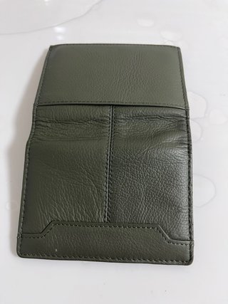 Monedero verde oliva