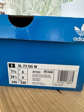 Zapatillas Adidas SL72. Nuevas.