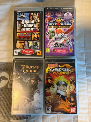 PSP Sony Nero + 4 Giochi