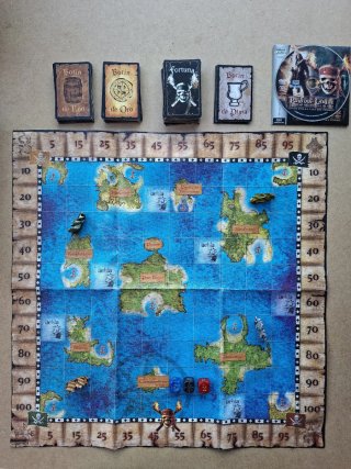 Piratas del Caribe Juego DVD La Caza del Tesoro