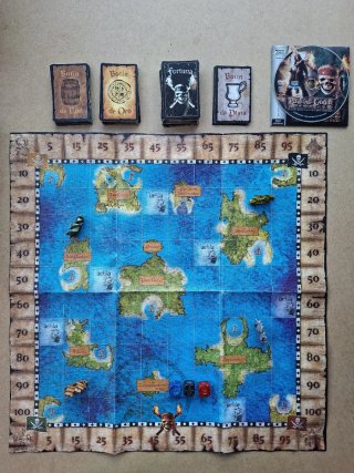 Piratas del Caribe Juego DVD La Caza del Tesoro