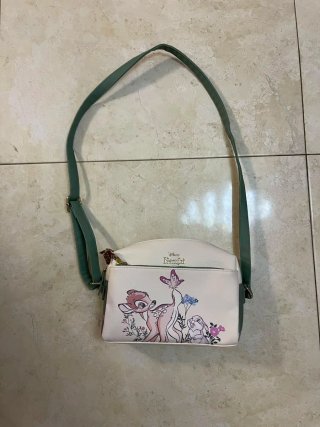Bolso Disney Bambi Blanco y Verde