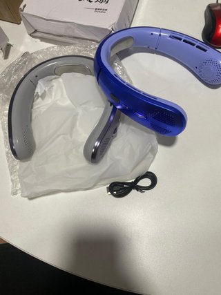 2 Ventiladores Cuello Portátiles USB
