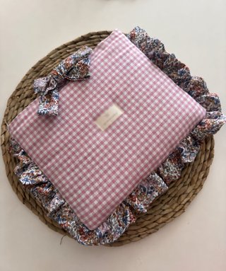 Funda iPad Cuadros Rosas y Flores