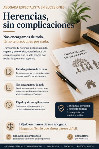 Tramitación de herencias