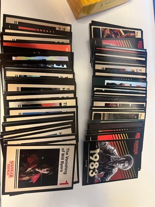 Card Stranger Things Panini 131 e 95