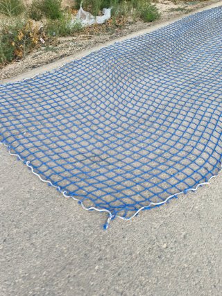 Red de seguridad obra 3.1x10m azul