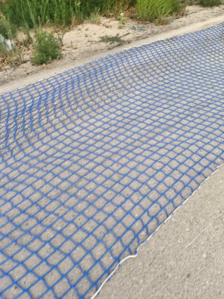 Red de seguridad obra 3.1x10m azul