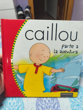 LIBROS CAILLOU: Parte a la aventura y la lluvia