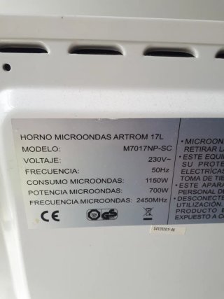 Microondas Artrom