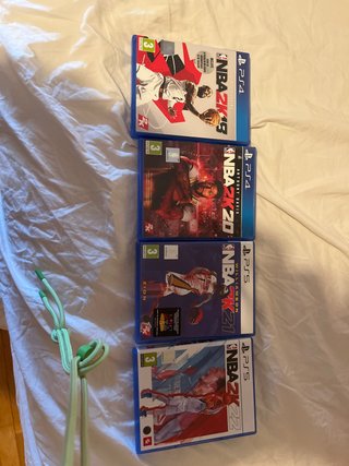 Lote 4 Juegos NBA 2K PS4/PS5