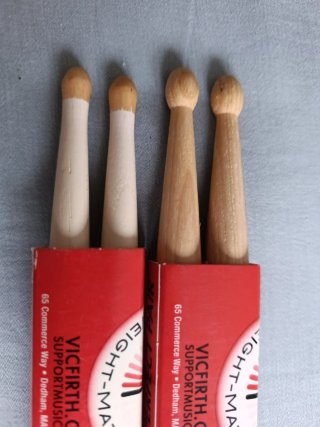 Par de juegos de baquetas Vic Firth vintages