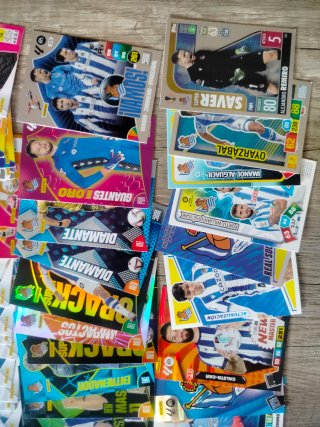 Lote 87 cromos Real Sociedad ADRENALYN