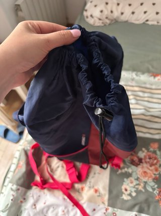Mochila Quechua 40L Azul/Burdeos
