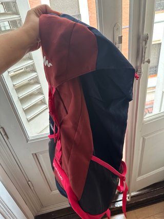 Mochila Quechua 40L Azul/Burdeos
