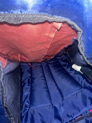 Mochila Quechua 40L Azul/Burdeos