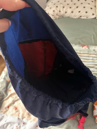 Mochila Quechua 40L Azul/Burdeos