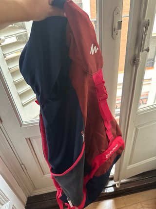 Mochila Quechua 40L Azul/Burdeos