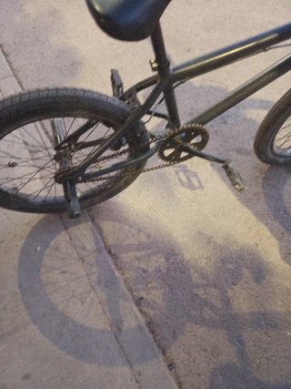 Bici BMX Negra
