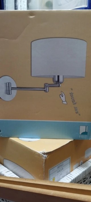 2 unidades. Aplique de pared HALVA 88563