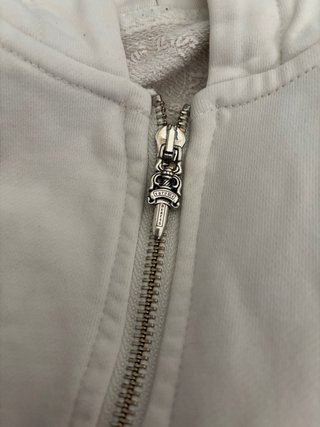 Felpa Chrome Hearts Bianca Zip