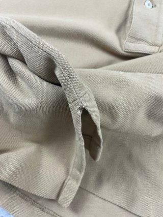 Polo Ralph Lauren L mostaza 100% algodón