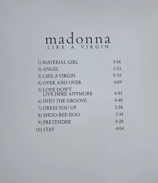 CD Madonna - Like A Virgin