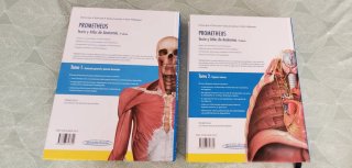 Prometheus texto y atlas de anatomía. Tomo 1 y 2