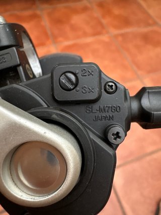 Mando izquierdo tres - dos v. Shimano Deore XT