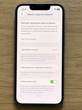 iPhone 13 Mini 128GB Batería 100% Pantalla Origina