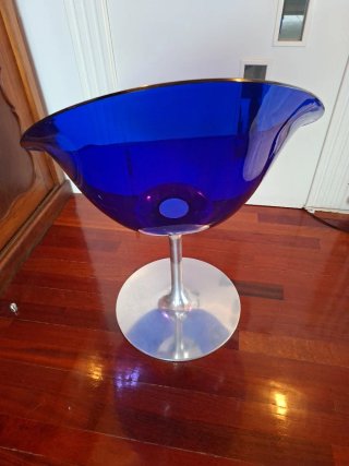 Silla Ero Philippe Starck Kartell Blu