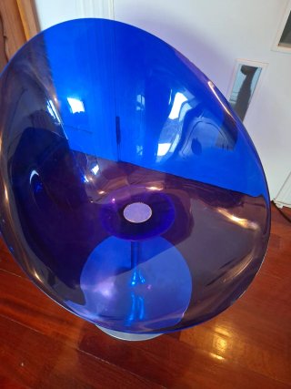 Silla Ero Philippe Starck Kartell Blu