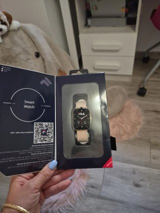 Smartwatch Fila F24P Dorado y Rosa