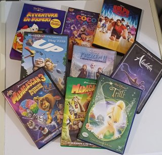 Lotto 38 DVD e Blu-ray Cartoni Animati per Bambini